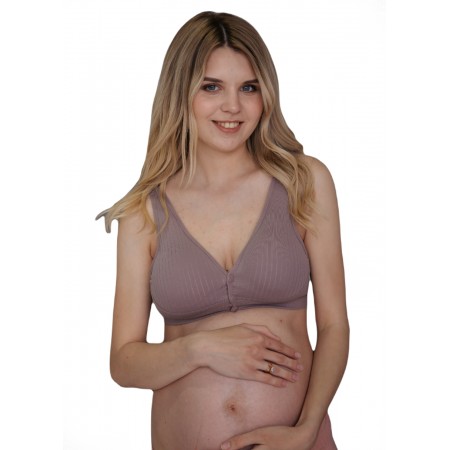 Бюстгальтер-топ для беременных и для кормления Фиолетовый